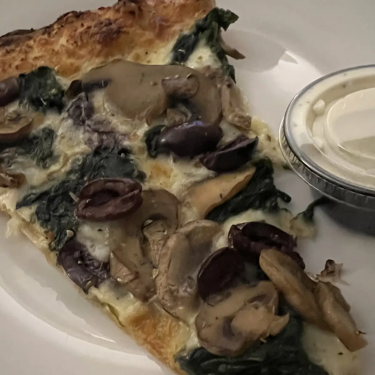 White Veggie Pizza