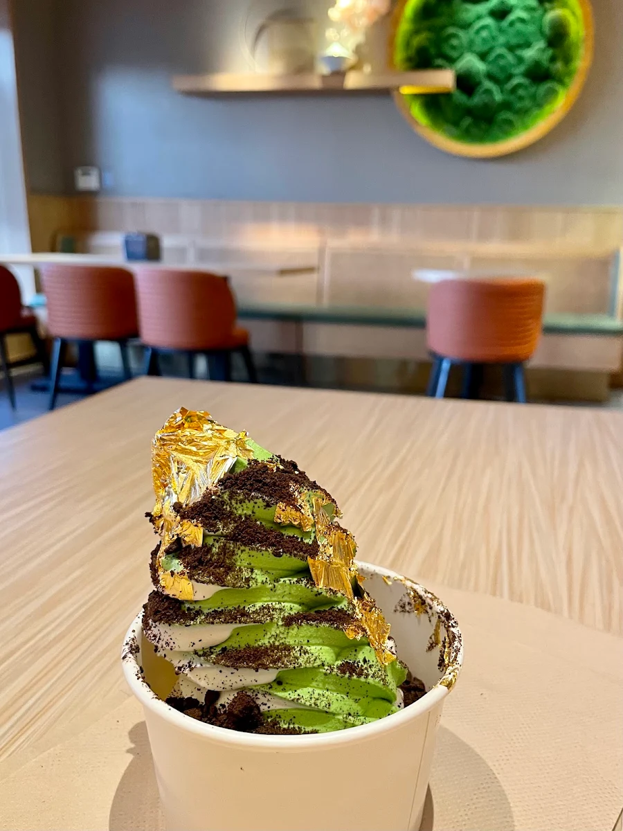 Matcha Frozen Soft Serve