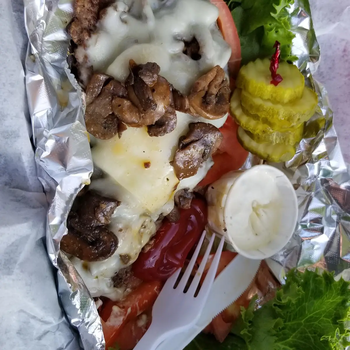 Bunless Delano Burger