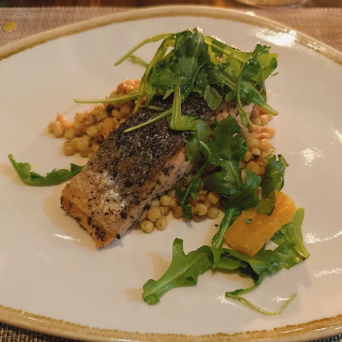 Pan Seared Branzino Filet