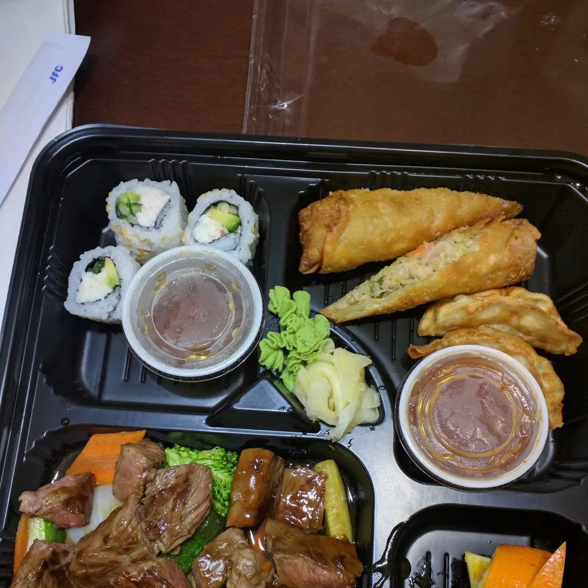 Steak Bento Box