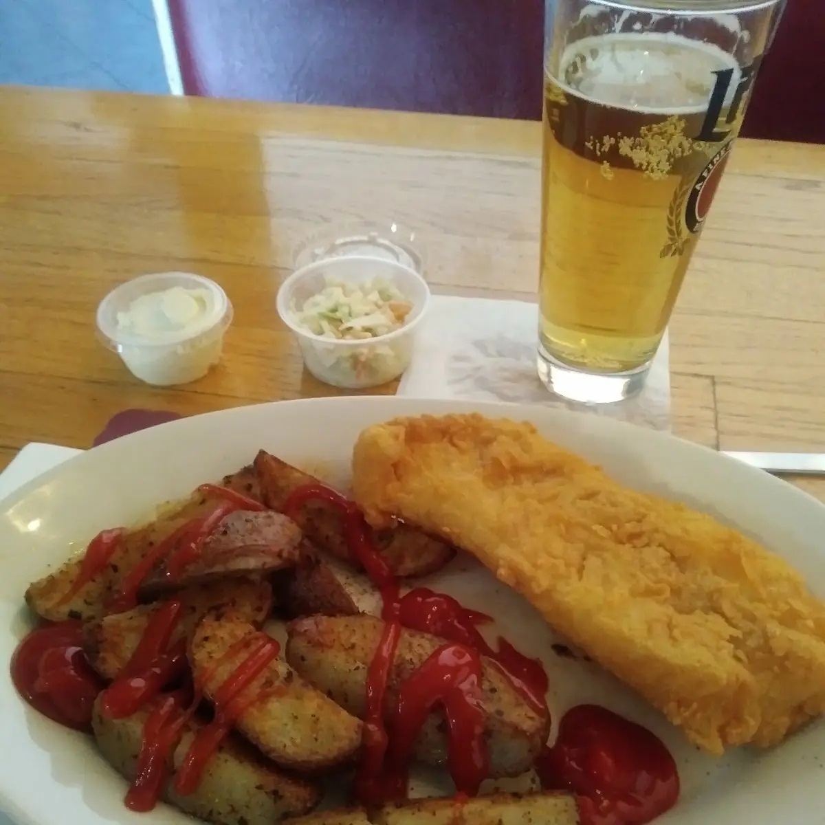 Fish N Chips Sub Potatoes for Fries