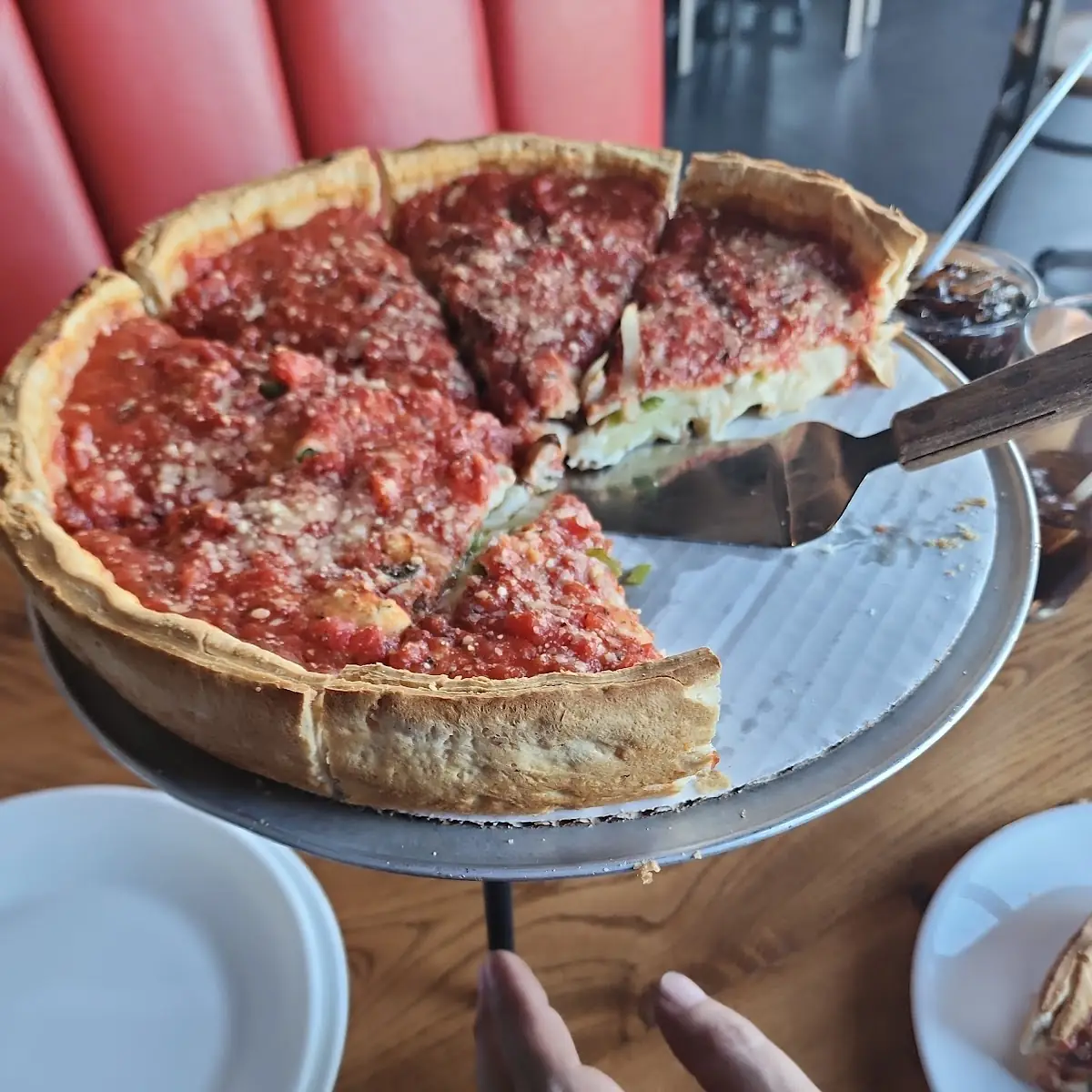 World Famous Deep Dish Pizza