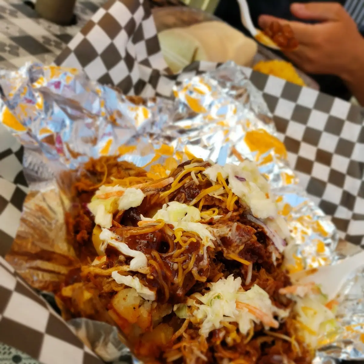 Pulled Pork Baked Potato
