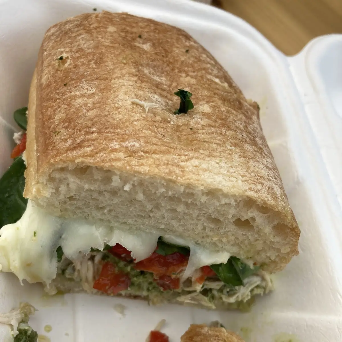 Chicken Pesto Panini