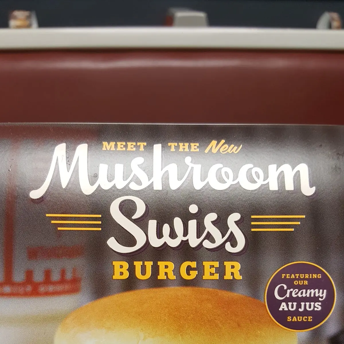 Mushroom Swiss Burger