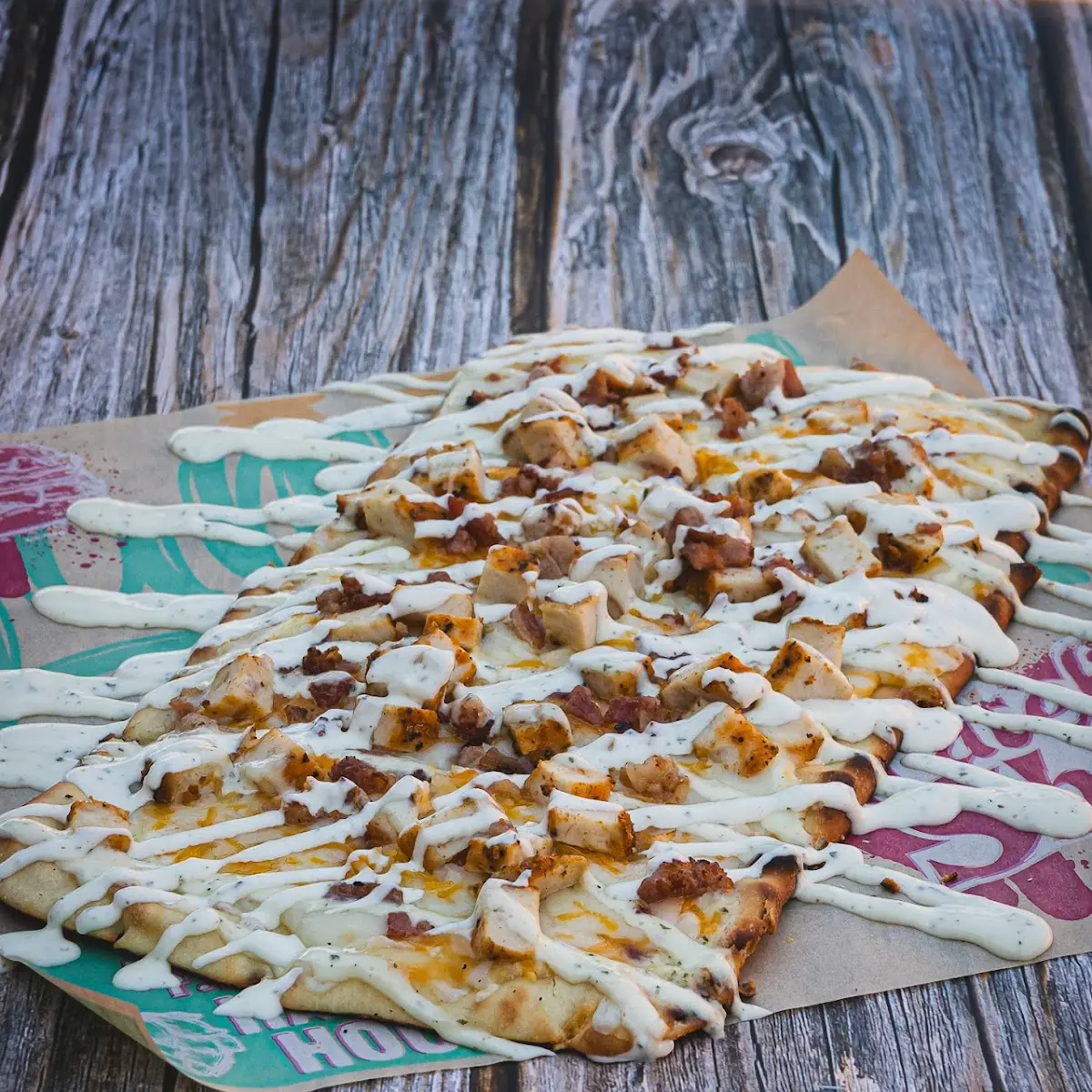 Chicken Bacon Ranch Flatbread