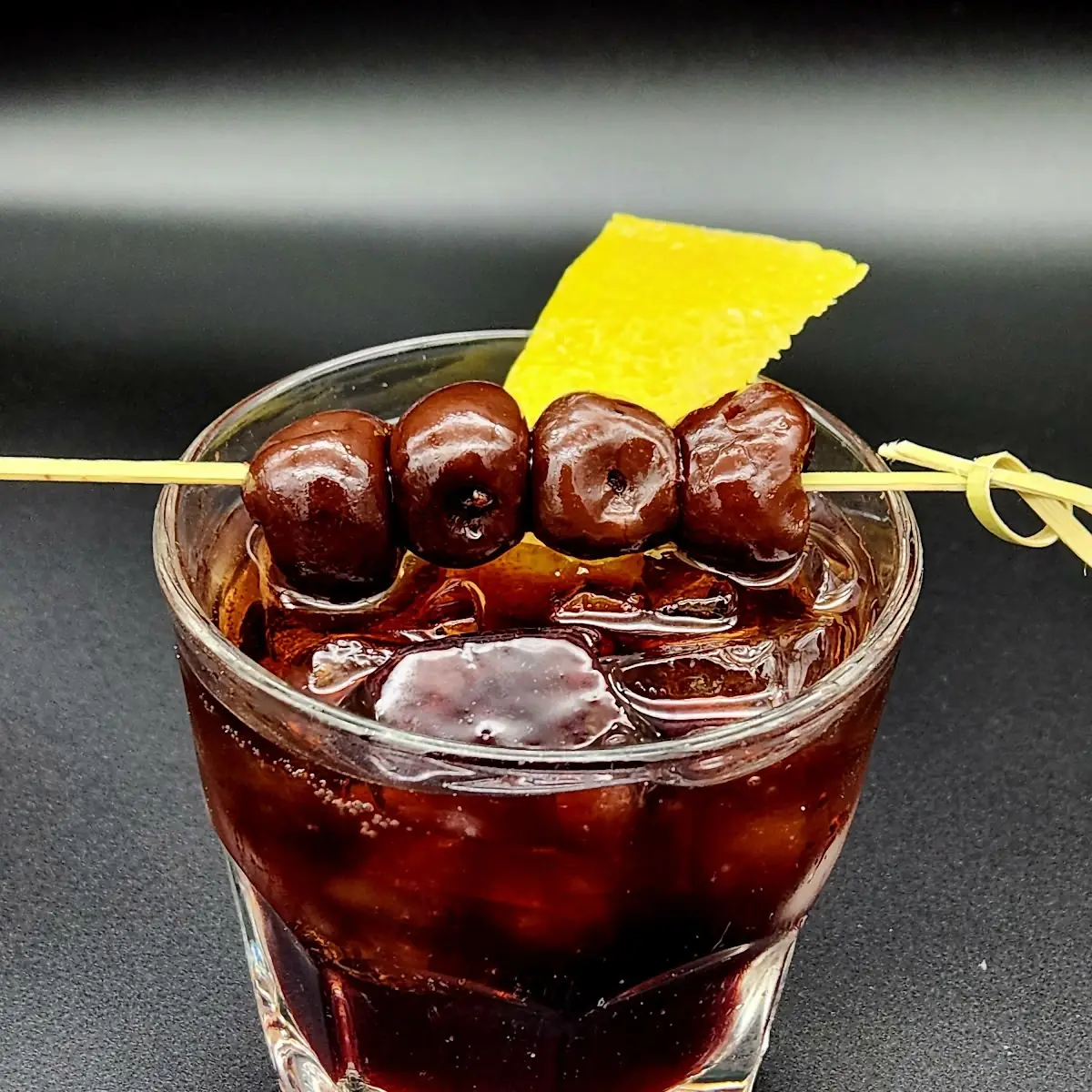 Smoked Cherry Old Fashioned