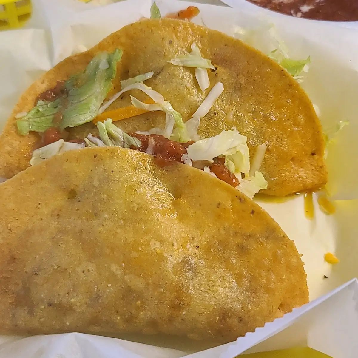 Taco Carne De Res Hard Shell Beef Taco