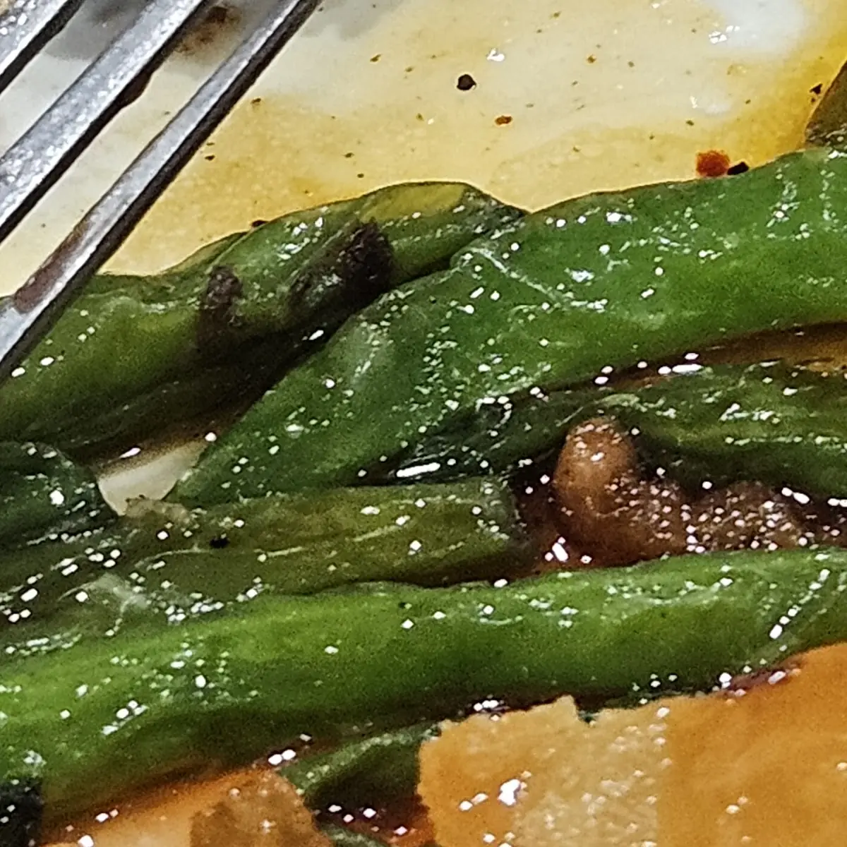 Wrinkled Green Beans