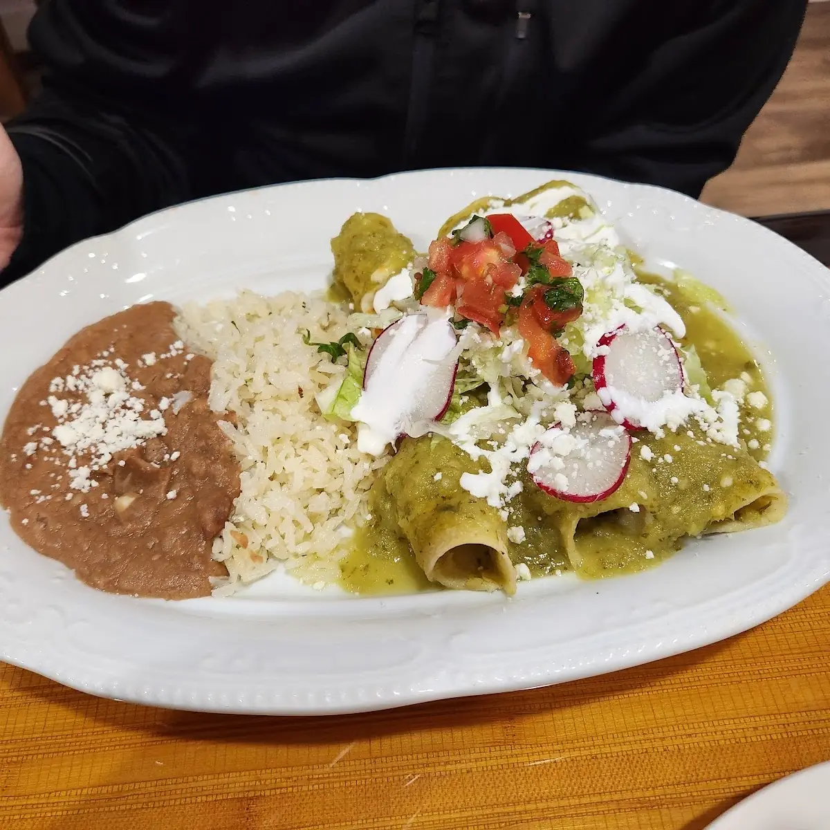 Enchiladas Verdes