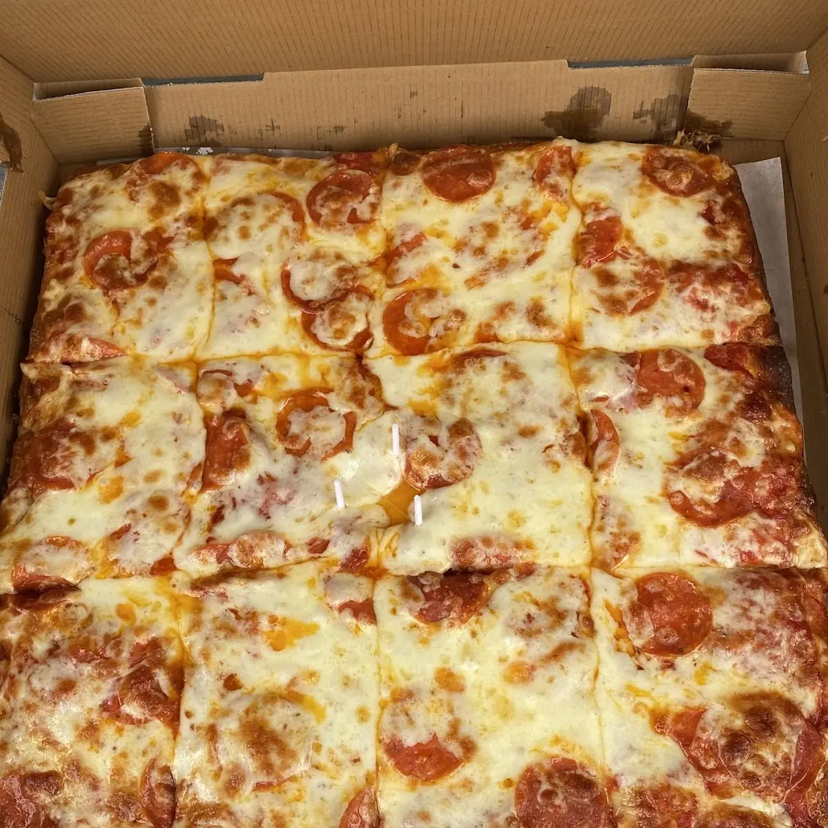 Sicilian Cheese Pizza