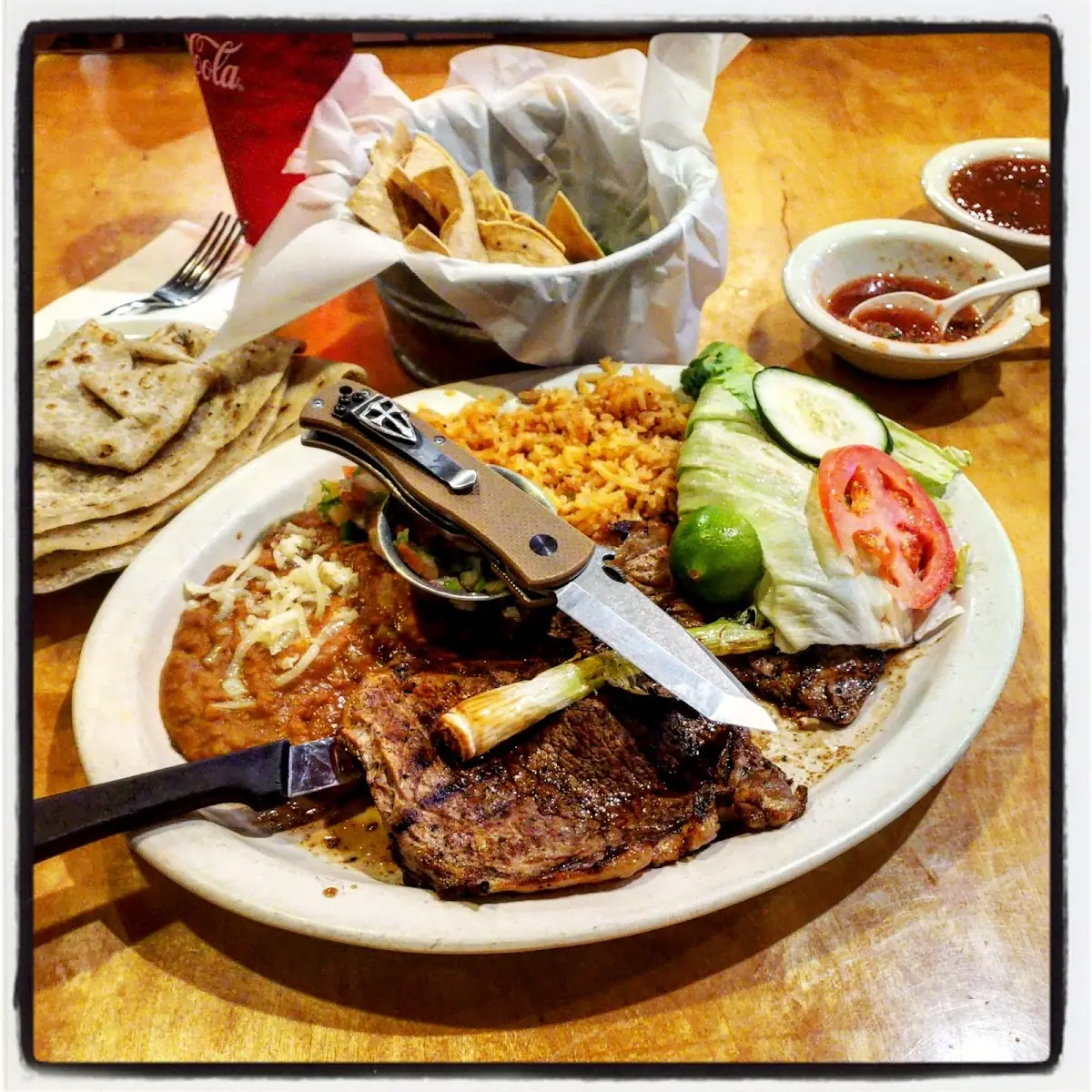Carne Asada Plate