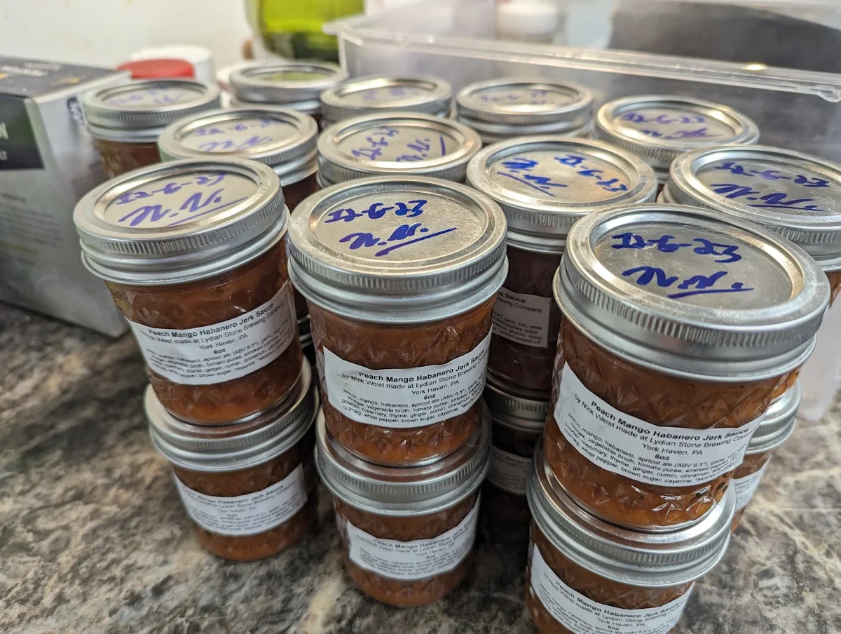 Small Batch Peach Mango Habanero Jerk Sauce