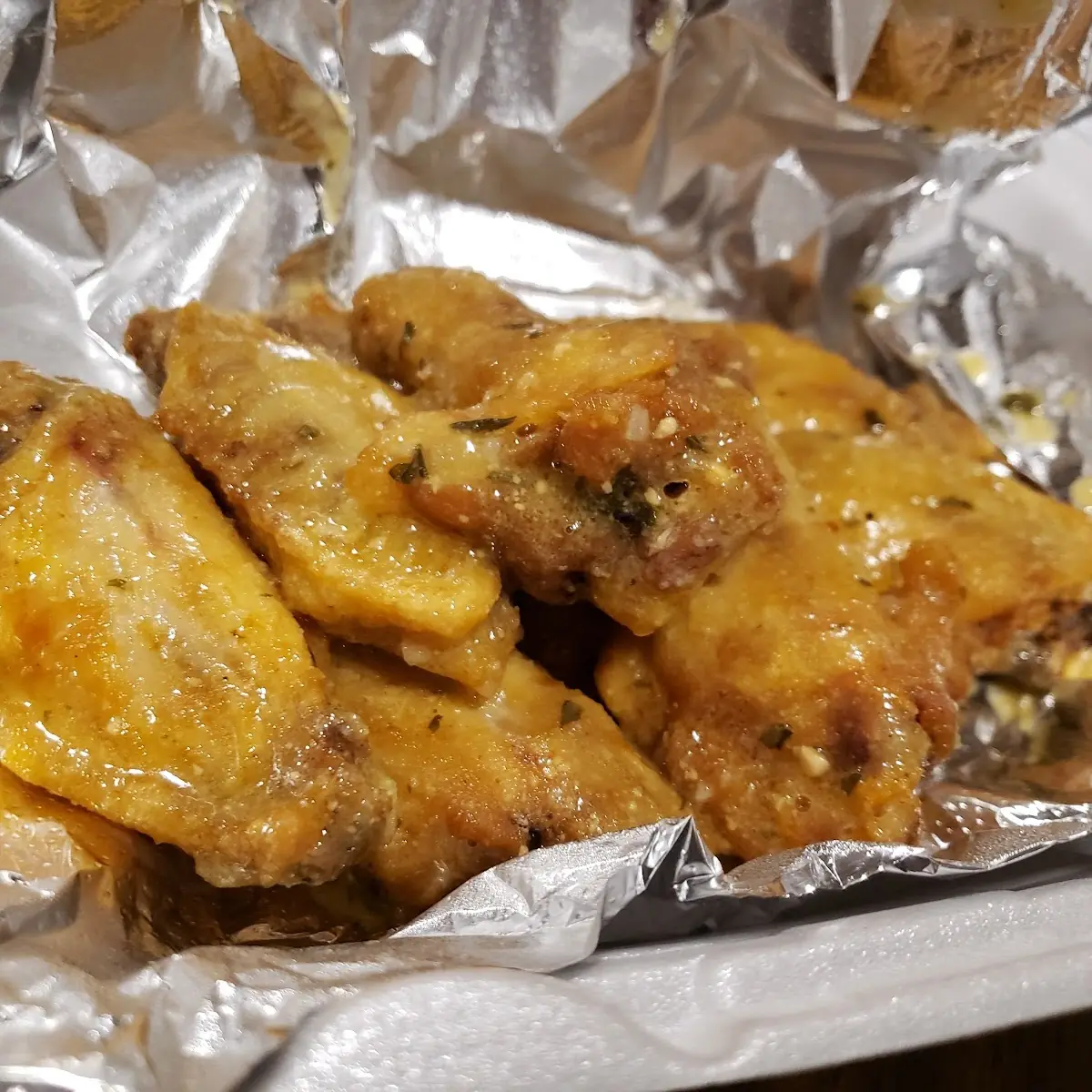Garlic Parmesan Wings
