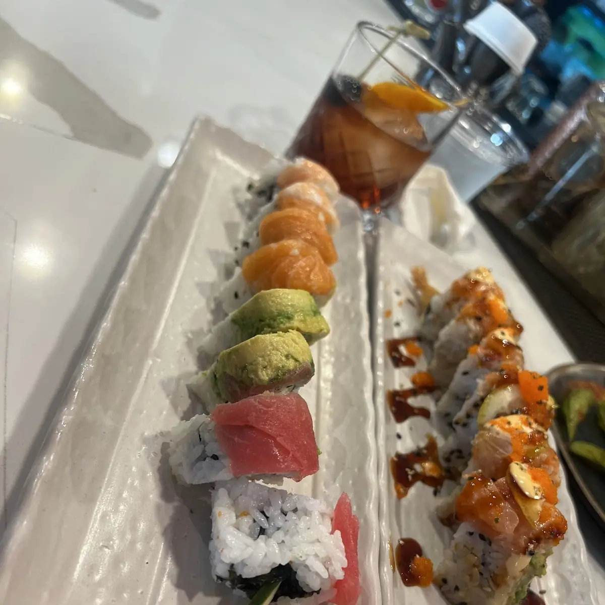 Rainbow Roll & DTR Roll