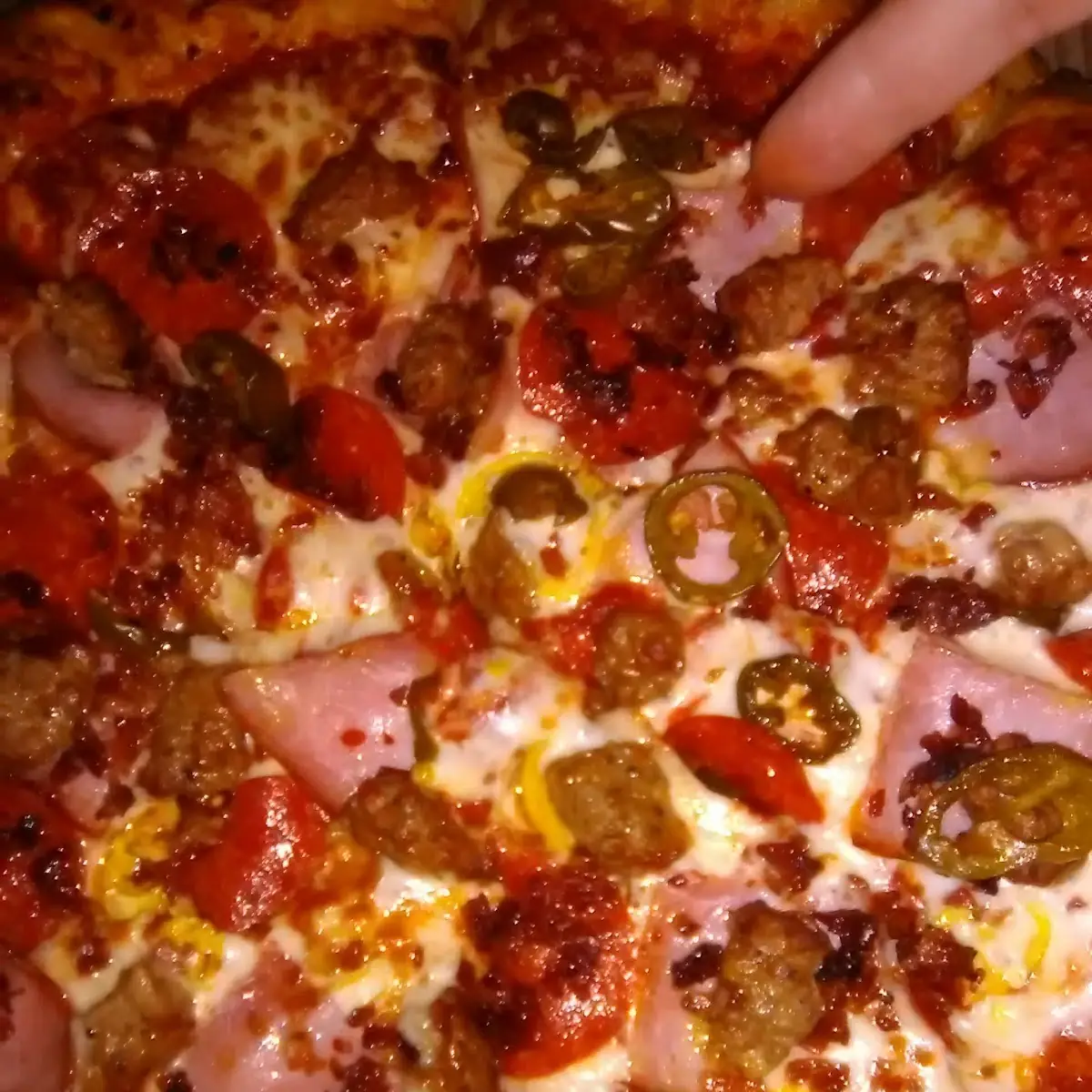 5 Meat Lover's Pizza with Jalepenos