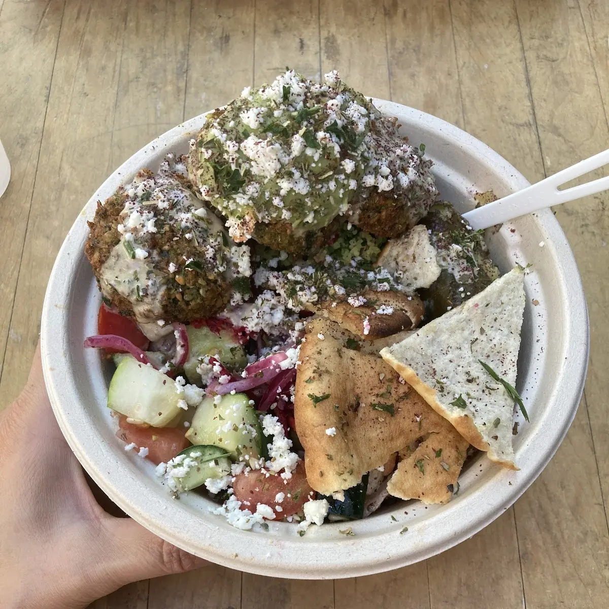 Hummus Plate