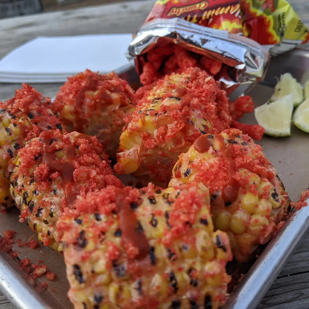 Hot Cheeto Elote