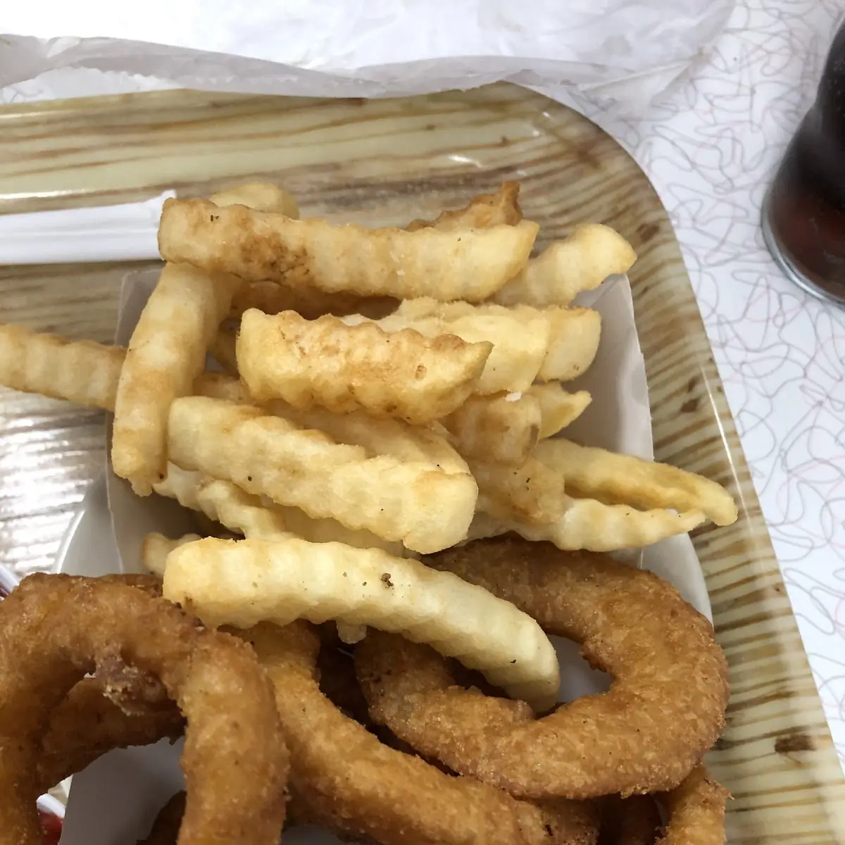 Fries and Onion Rings