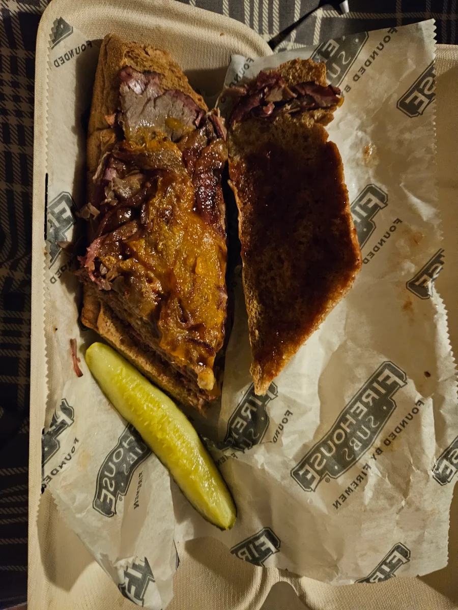 Brisket N Cheddar Cheese Sub