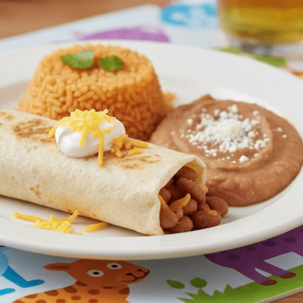 Kid's Bean Burrito R B