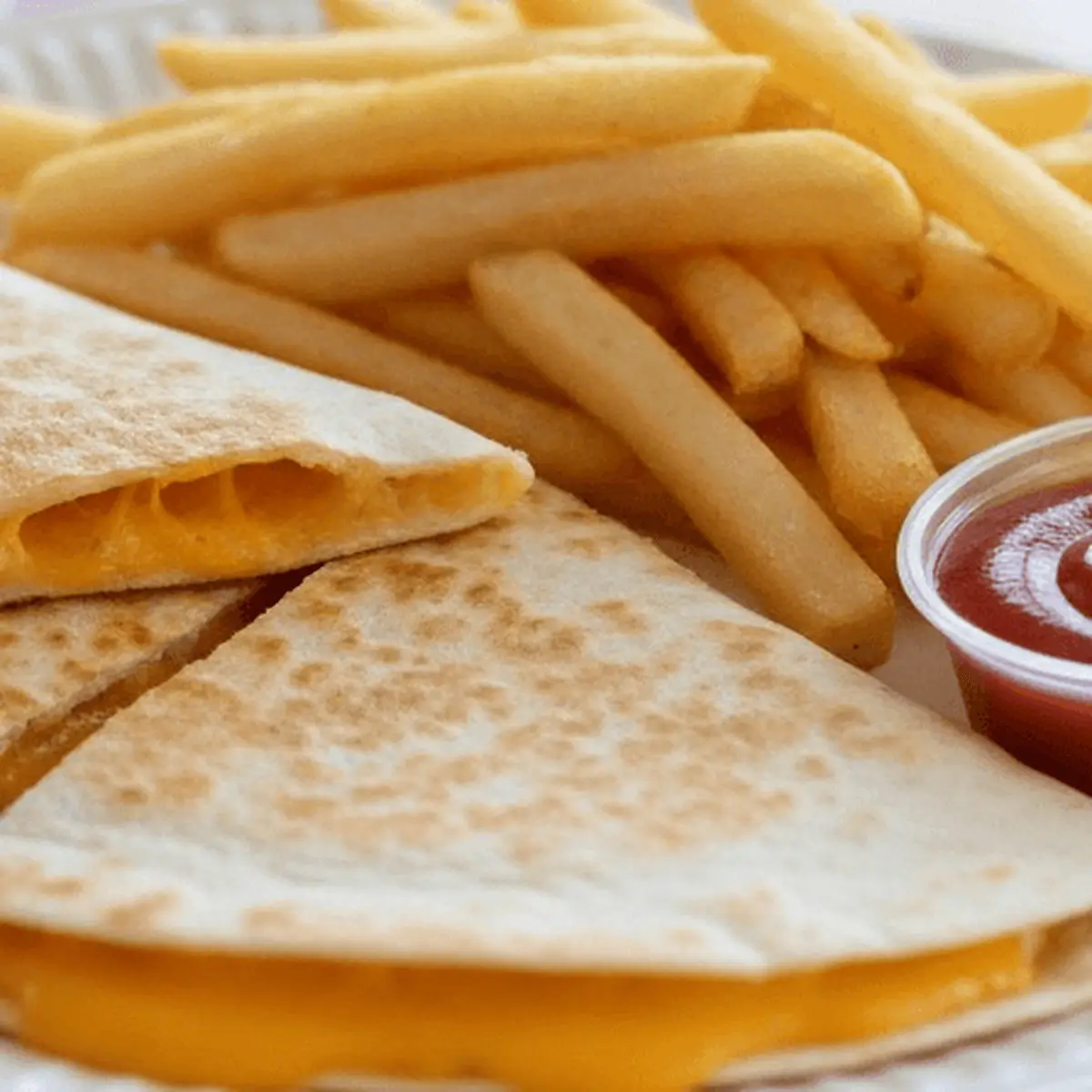 Kid's Quesadilla with Fries