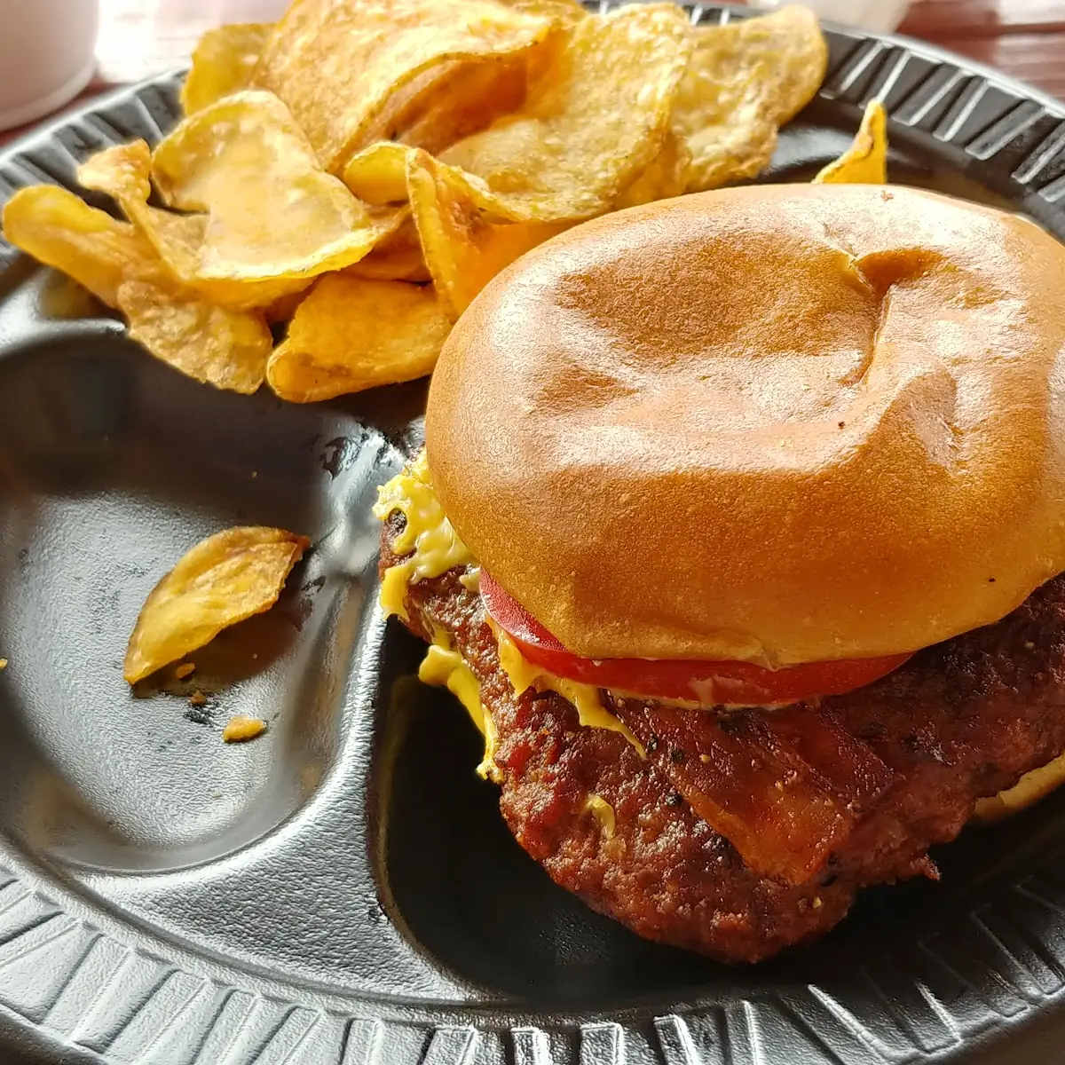 Smoked Bacon Cheeseburger