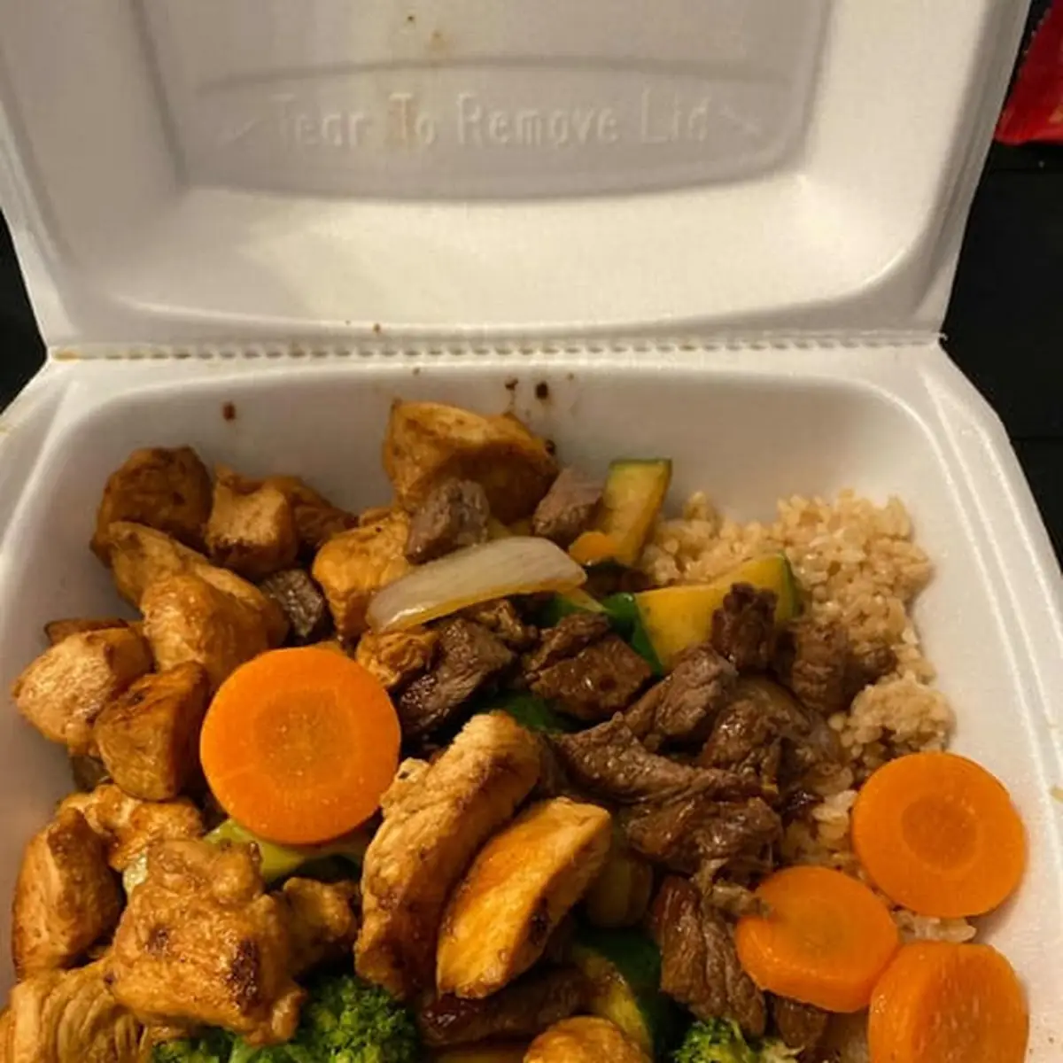 Steamed Shrimp with Mixed Vegetables