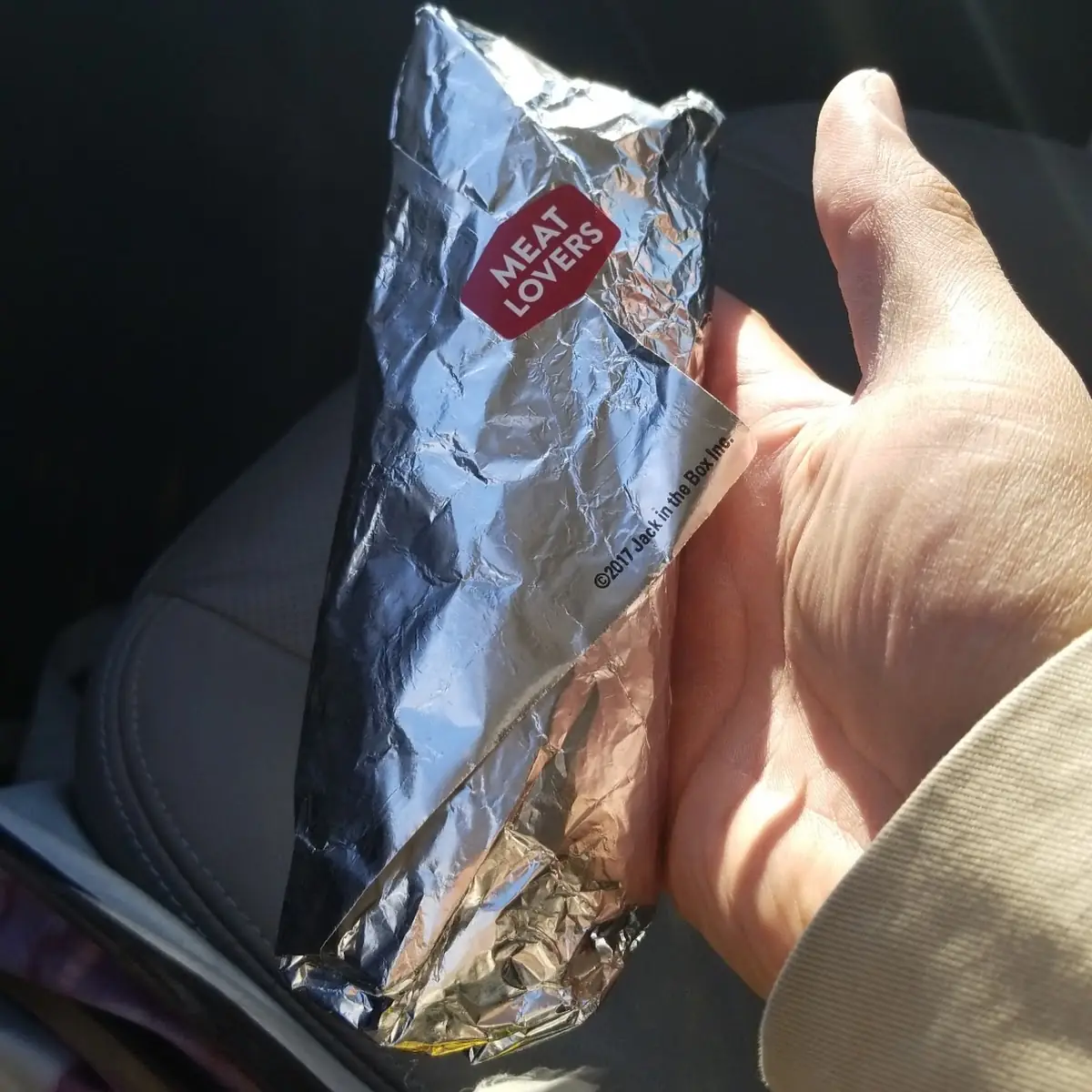 Meat Lover Breakfast Burrito