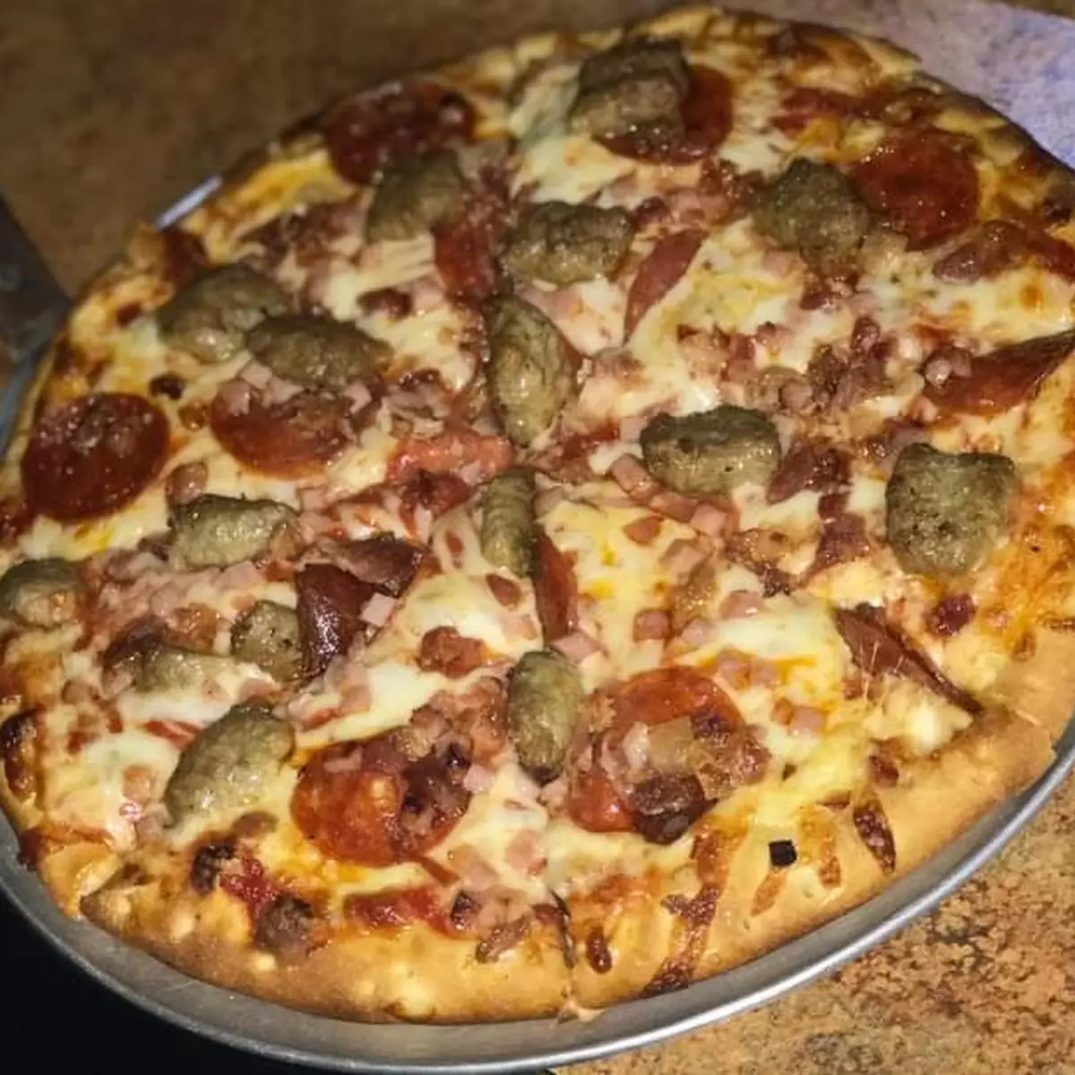All Meat Pizza