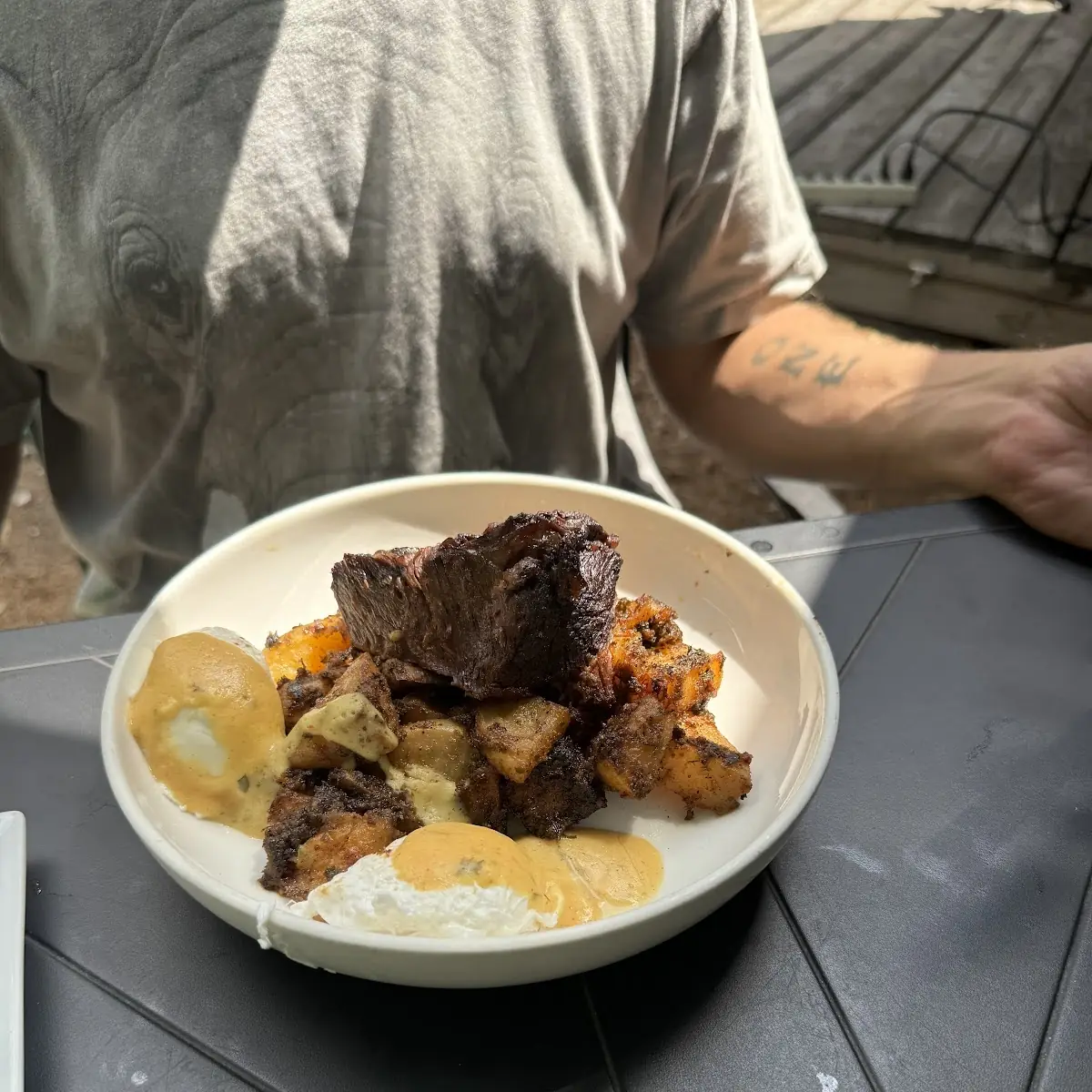L Short Rib & Grits