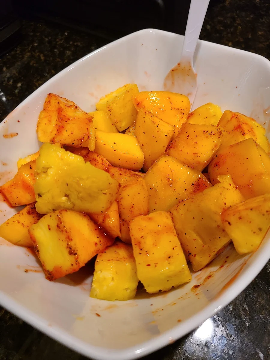 Pineapple and Mango Fruit Cup