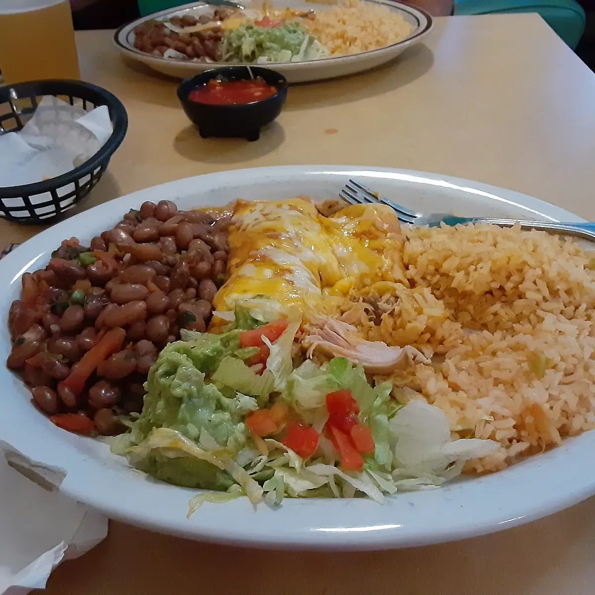 Enchilada Plate