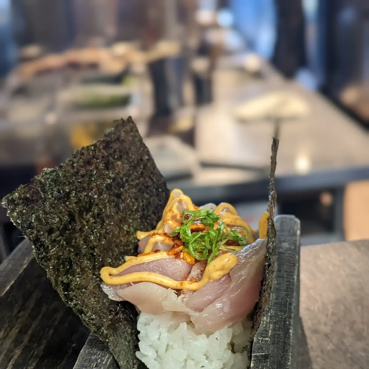 Tuna Tartare Hand Roll