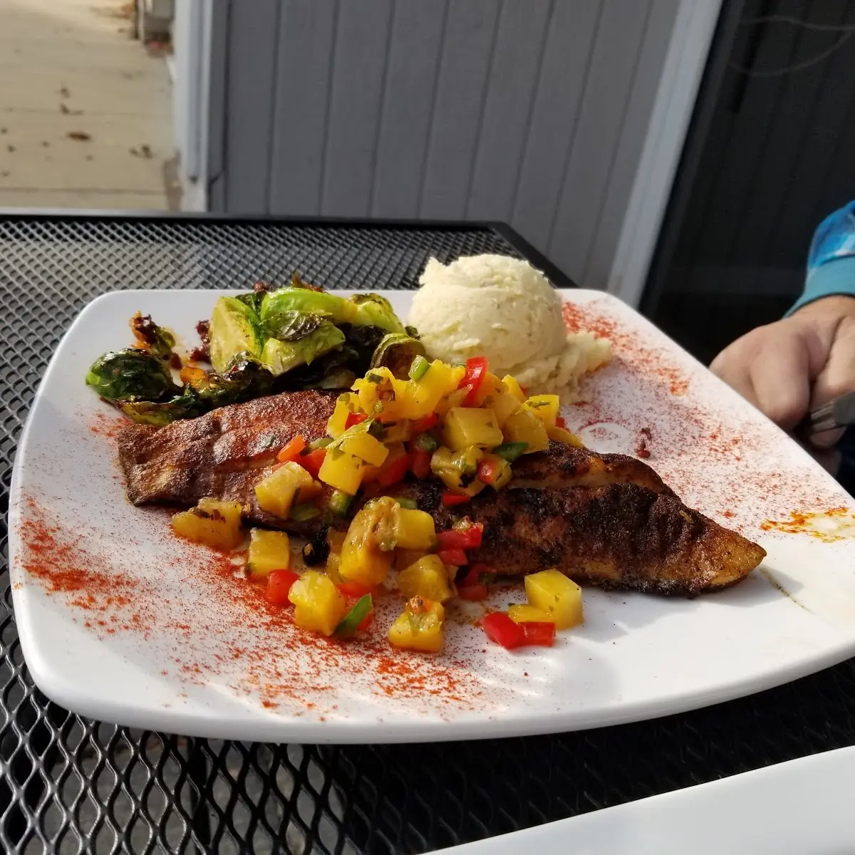 Red Snapper with Mango Chutney