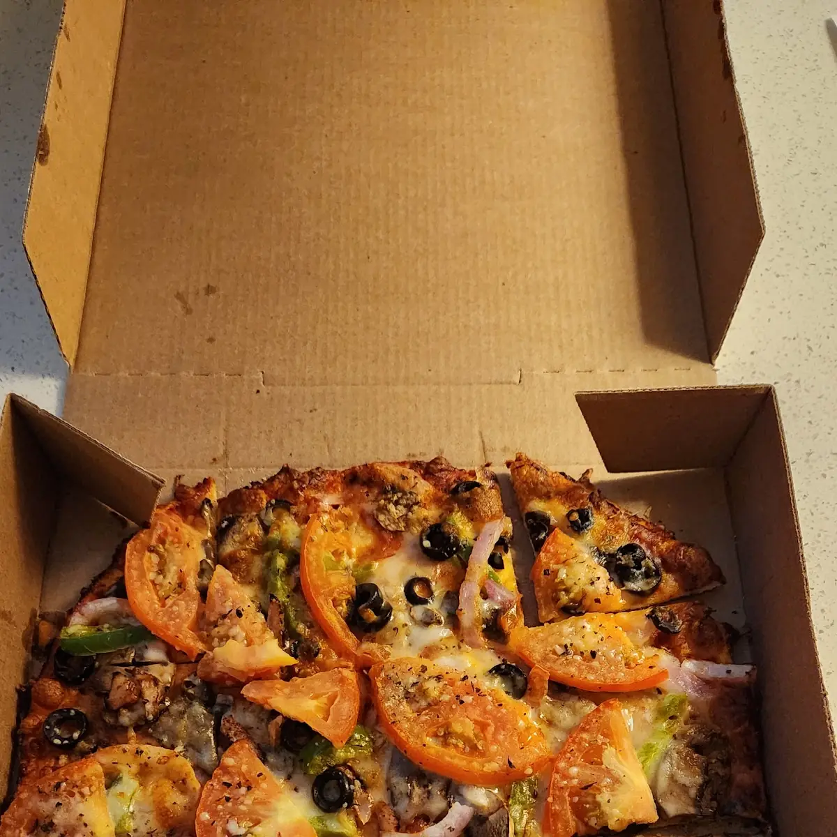 Vegetarian Thin Crust
