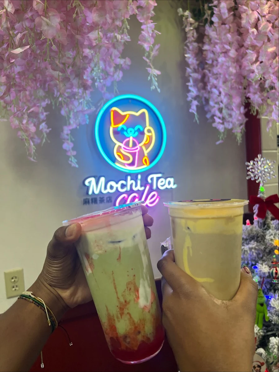 Strawberry Matcha Boba