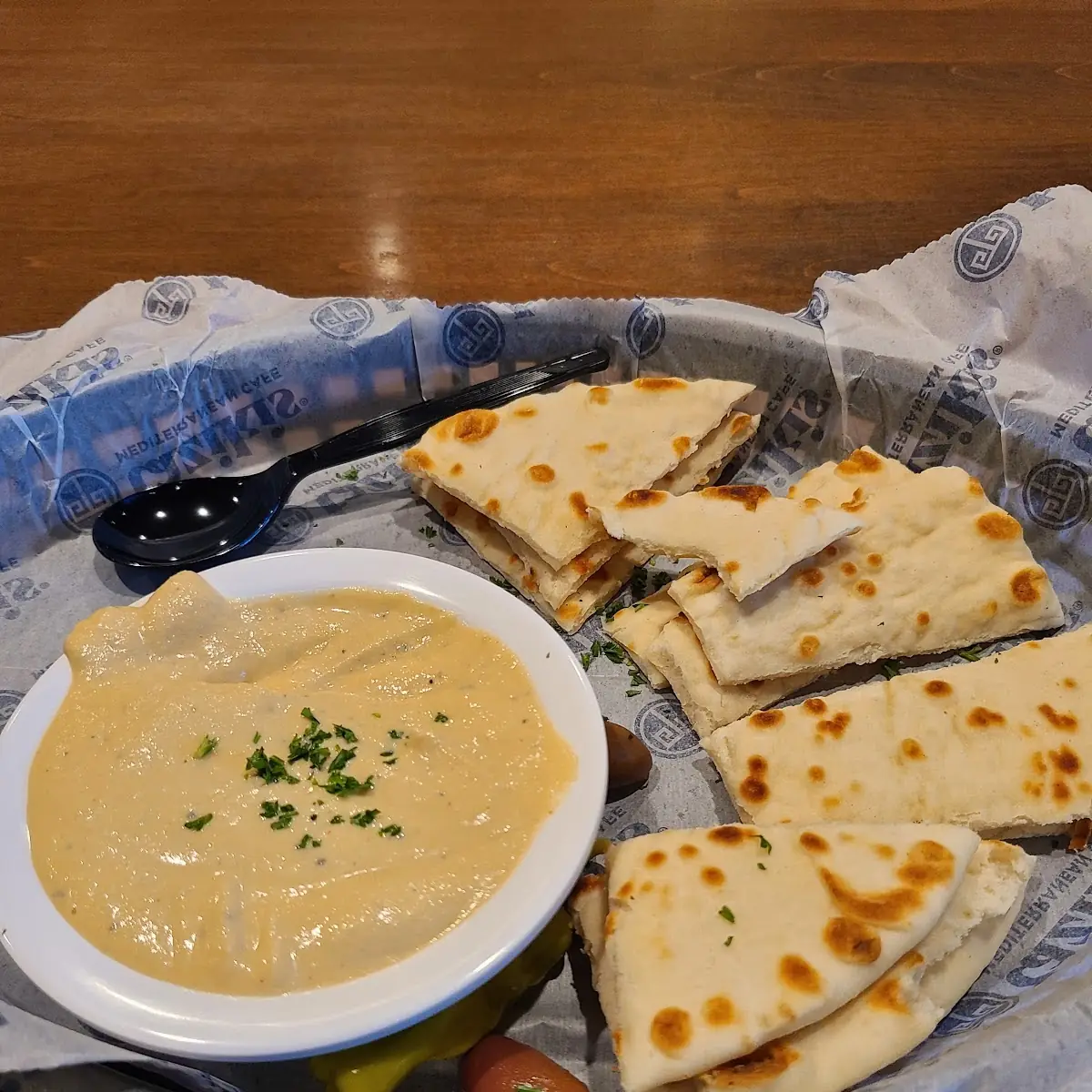 Hummus and Pita Bread