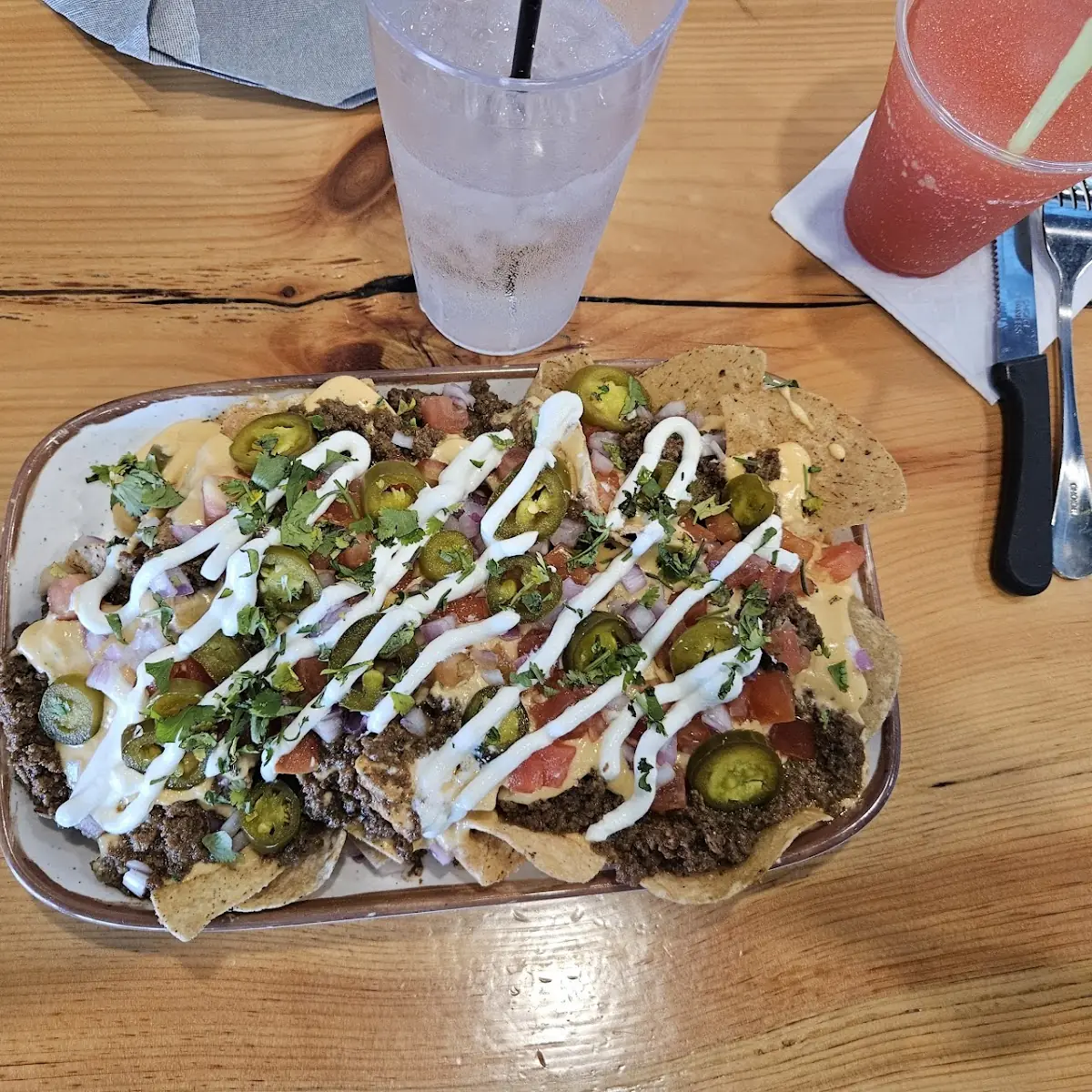 Nachos with Ground Beef