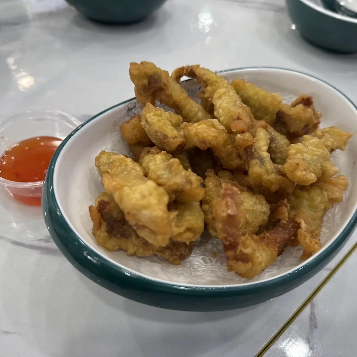 Crispy Fried Fish with Dip