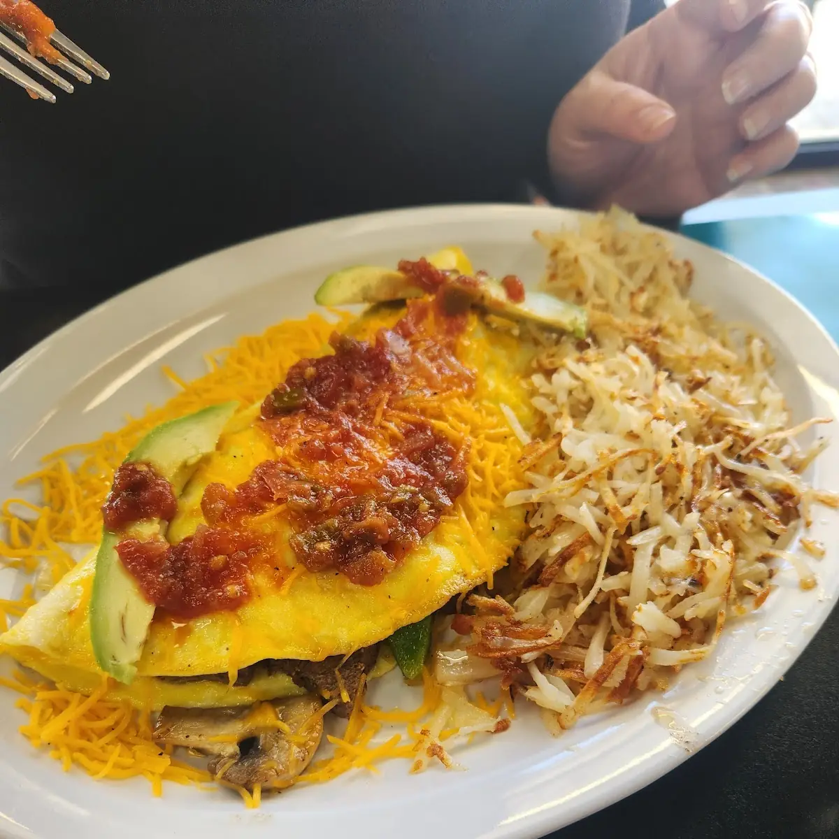 Steak Omelet