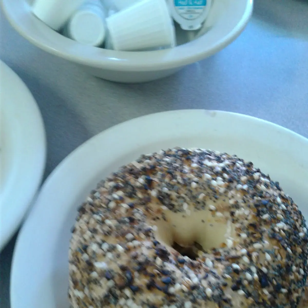 Bagel w/ Butter Set-up