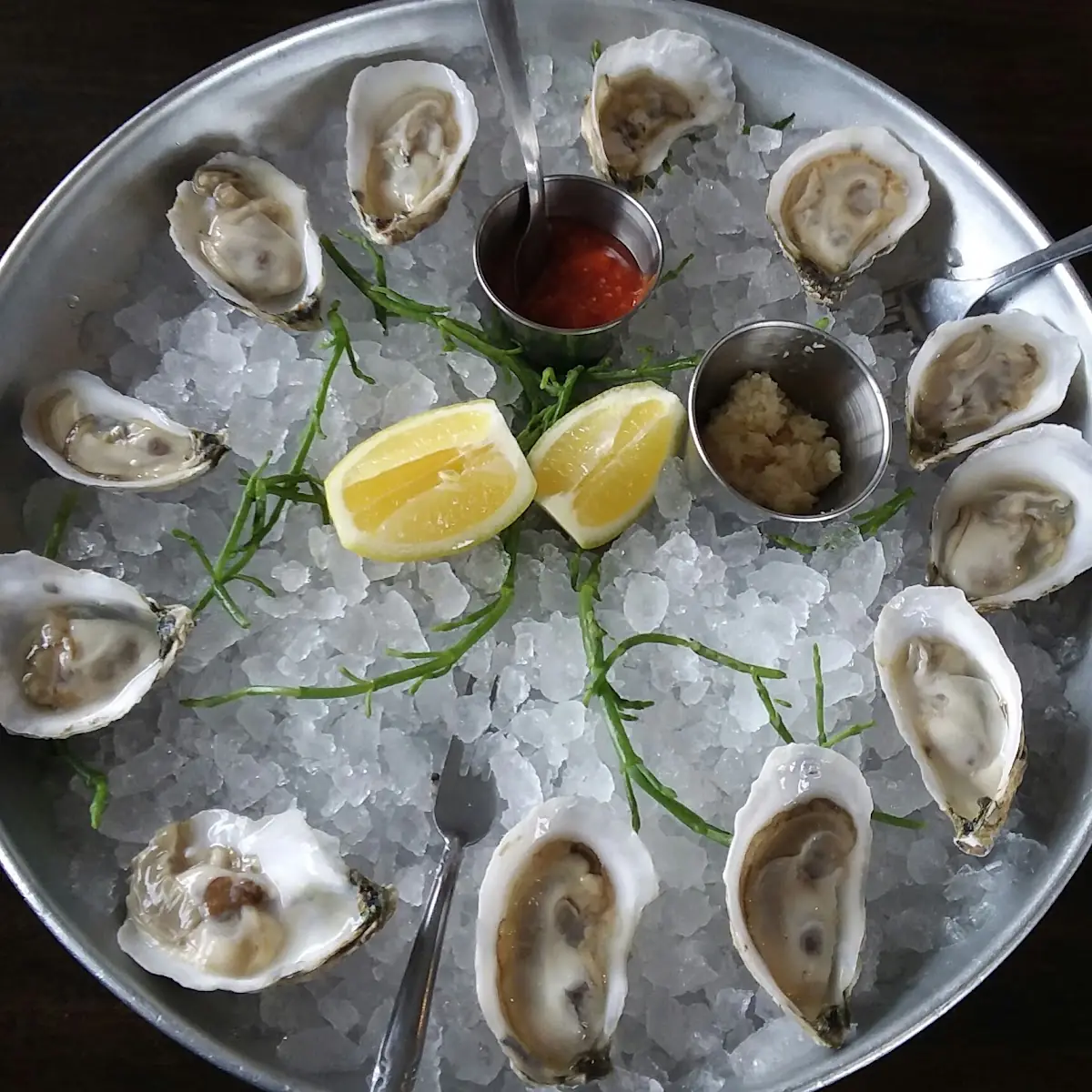 Misty Point Oysters on the Half Shell