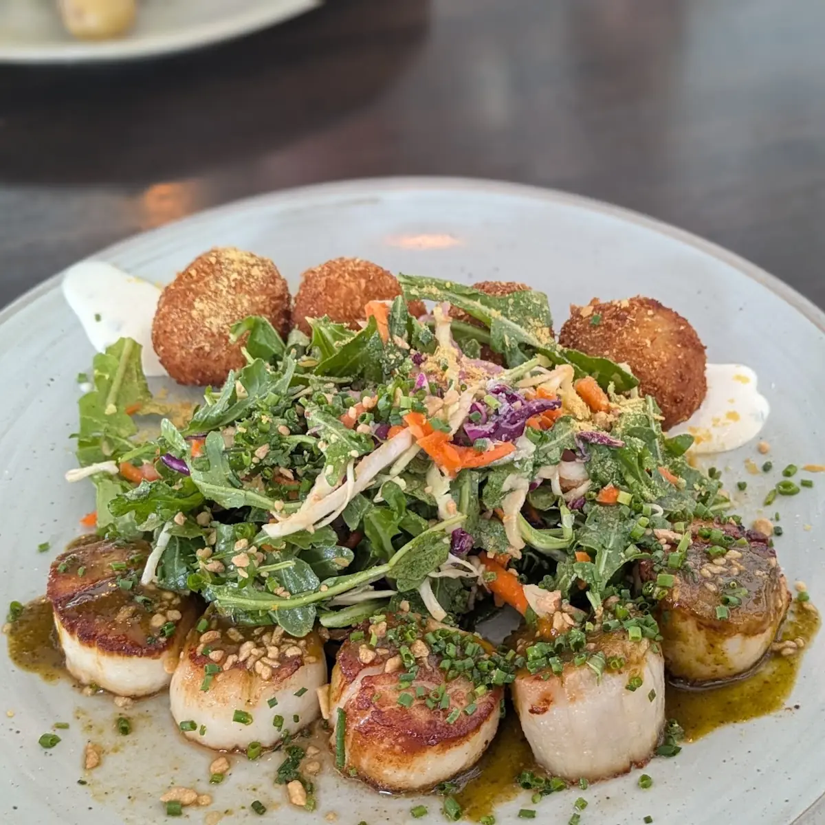 Sea Scallops Surf and Turf