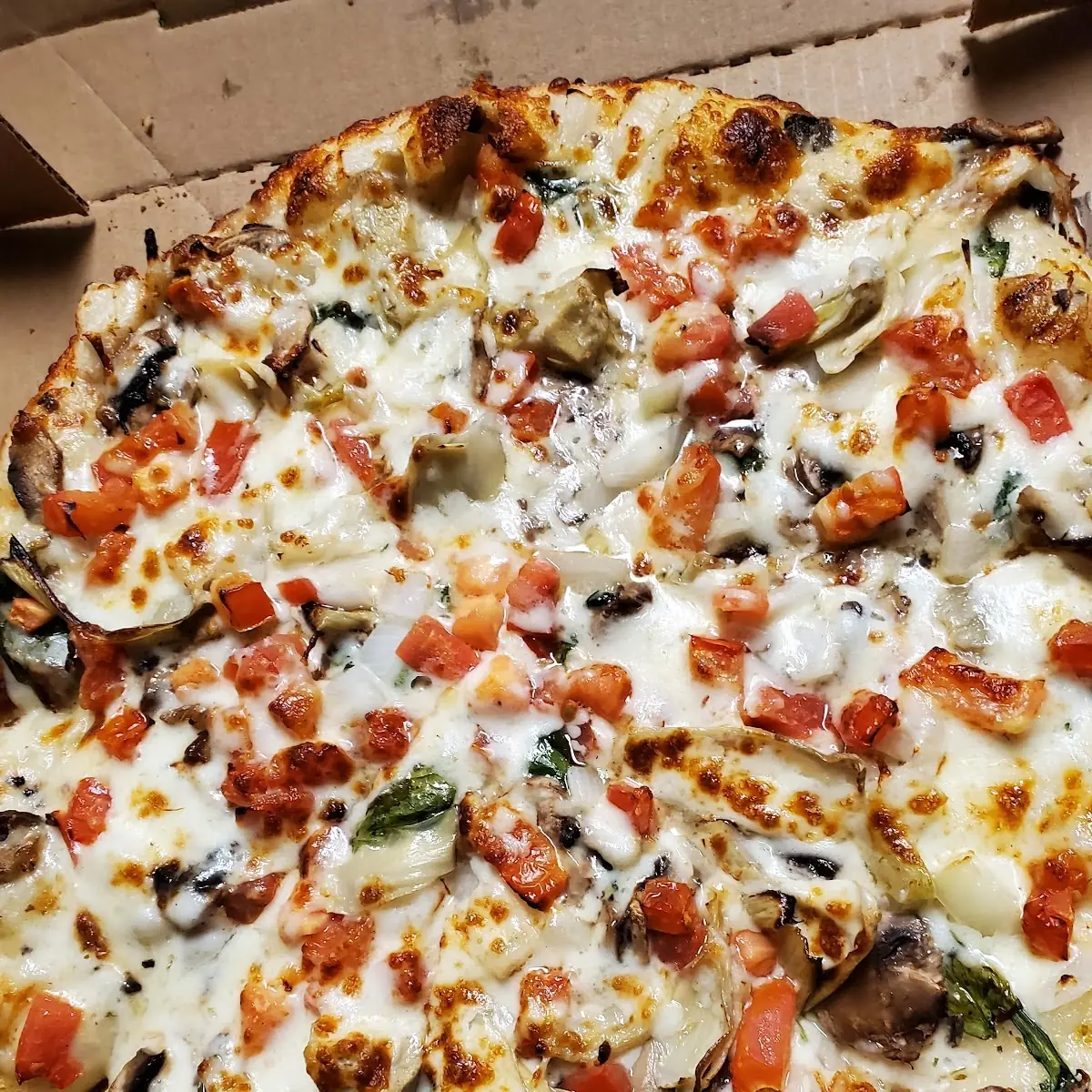 Chicken Bacon Ranch Pizza