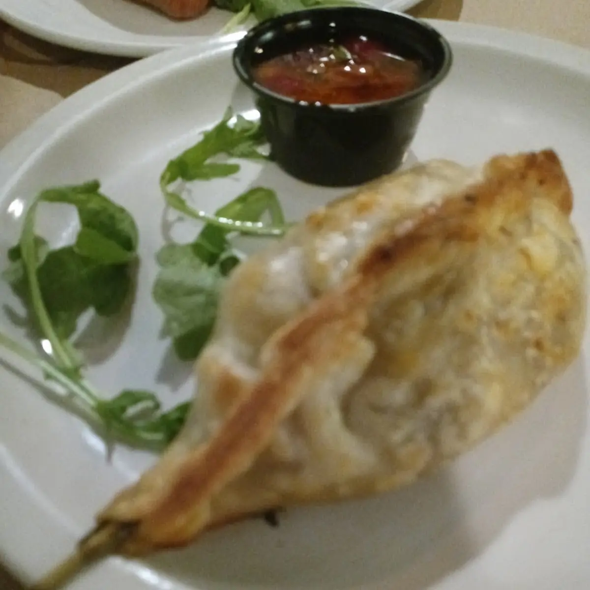 Homemade Baked Lamb Empanada