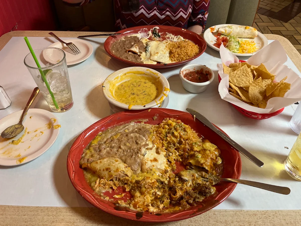ground beef  tostada plate
