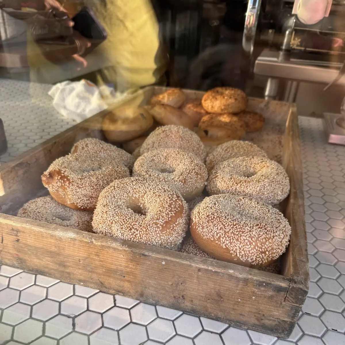 Sesame Bagel