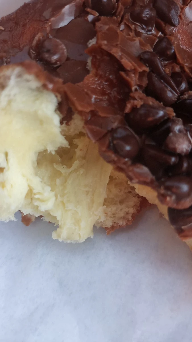 Chocolate Long John Donut